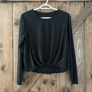 Lululemon Black Long Sleeve Top